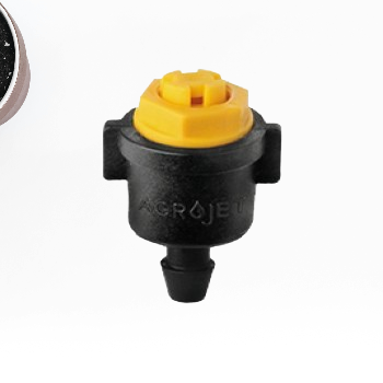 10 GOTEJADOR GA 4 COM GRAPA AMARELO AGROJET