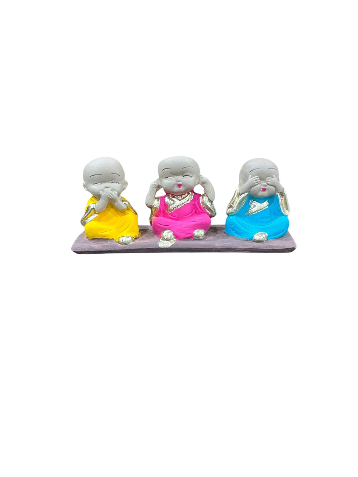 TRIO BUDA CERA CEGO SURDO MUDO MINI