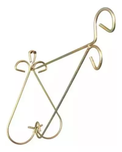 SUPORTE BOB 01 CORACAO 24CM DOURADO