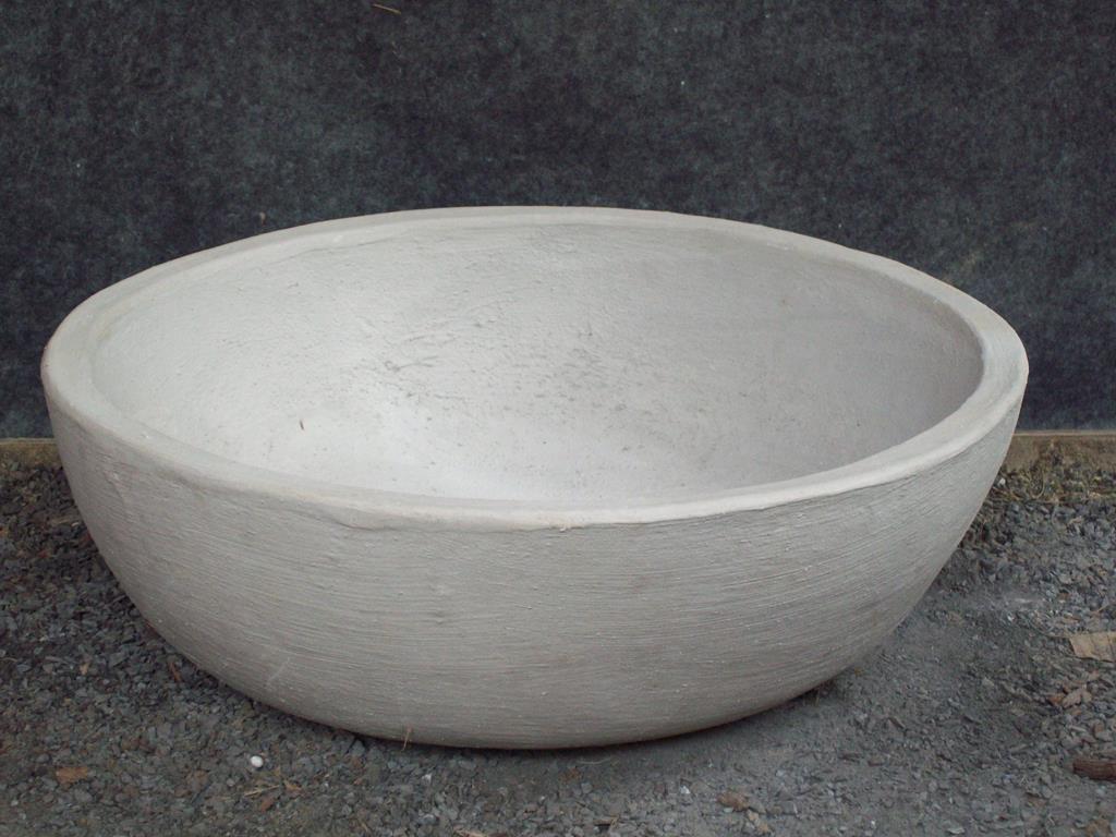 BACIA 035 CIMENTO NATURAL 130x35 cm