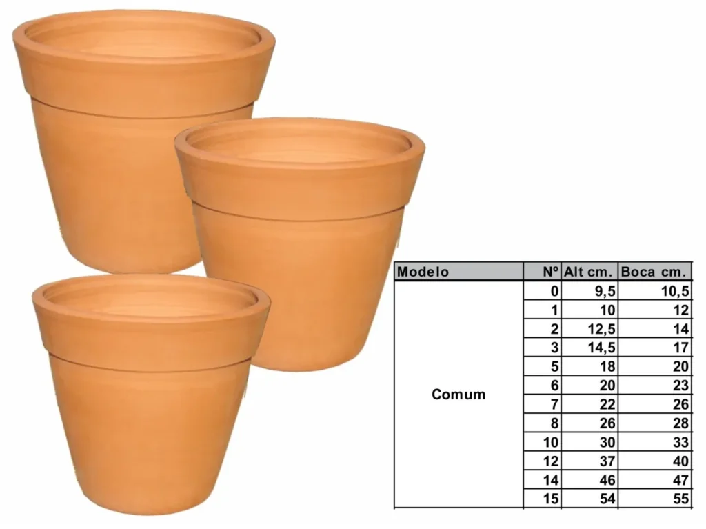 VASO CERAMICA COMUM N07 23X26CM