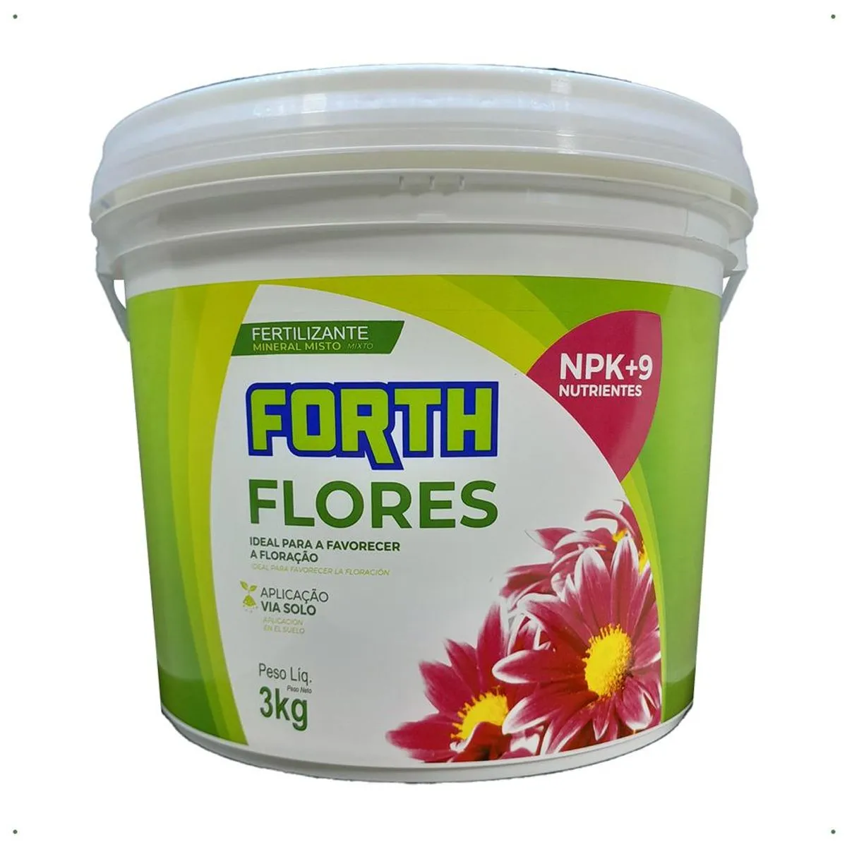 ADUBO FORTH FLORES TAMANHO:3KG