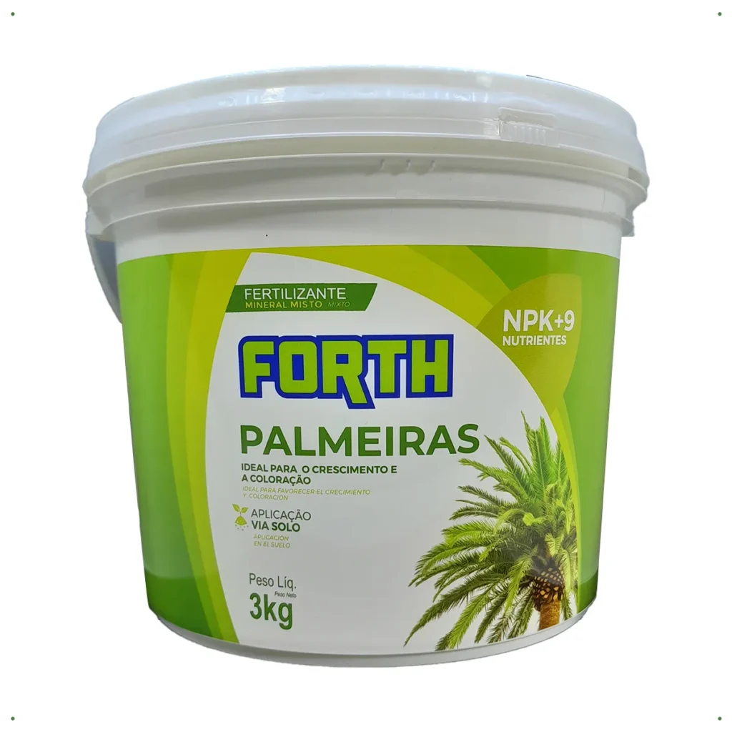 ADUBO FORTH PALMEIRAS 3KG
