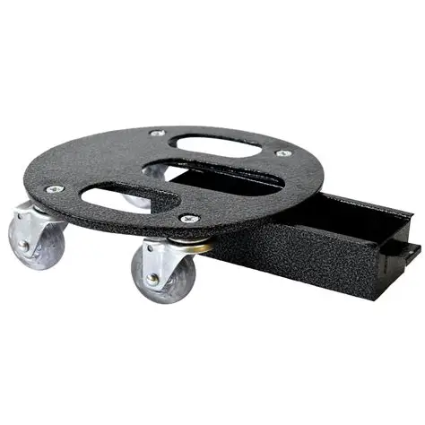 SUPORTE ALUMXPRETO 4 RODAS 30CM 50MM C/ RESERVATORIO