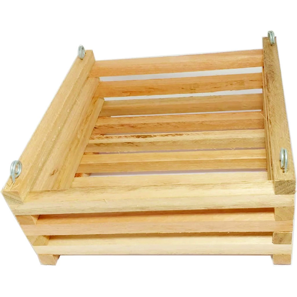 CESTA MADEIRA VAZADA 30X21M